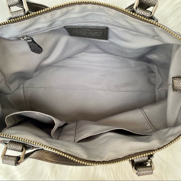 Coach ✨ Mickie Caviar Grain Leather Satchel - Picture 14 of 16